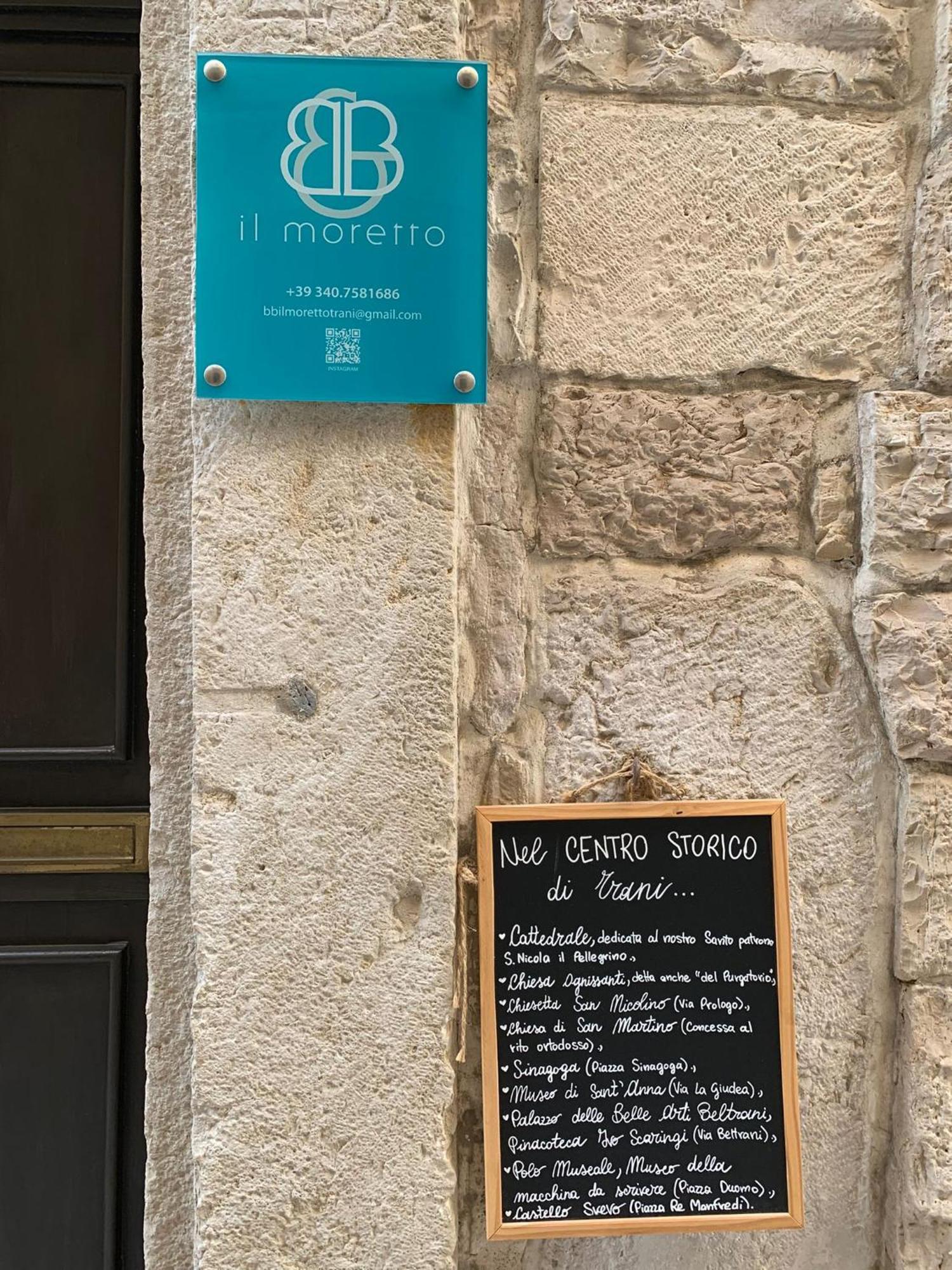 Il Moretto Trani Exterior photo